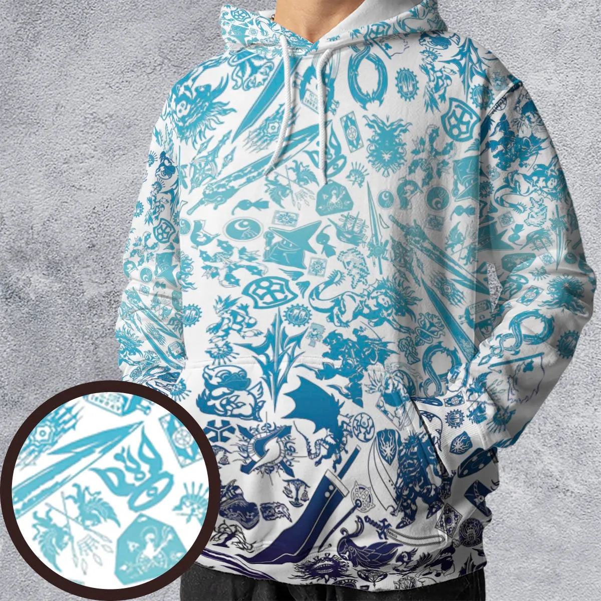 All-over Print Hoodie - G82371GB