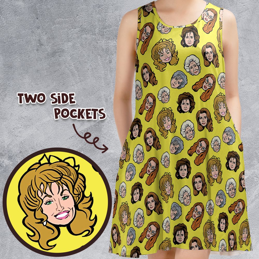 Sleeveless Dress - CFLPYKHJ -  - 1