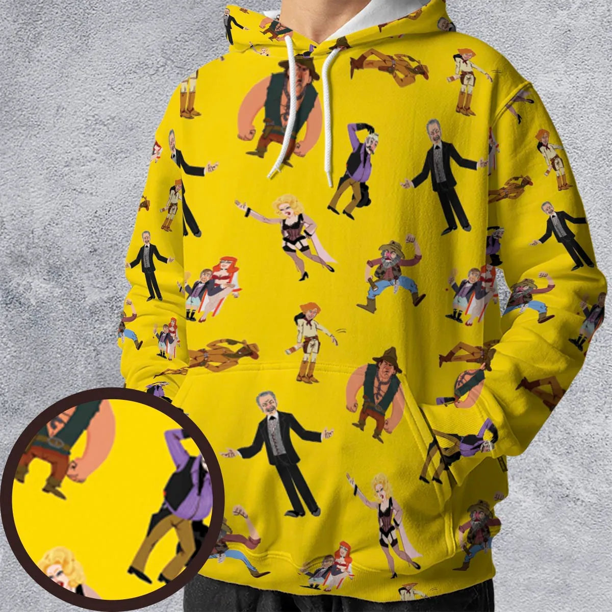All-over Print Hoodie - DNLWWUGT