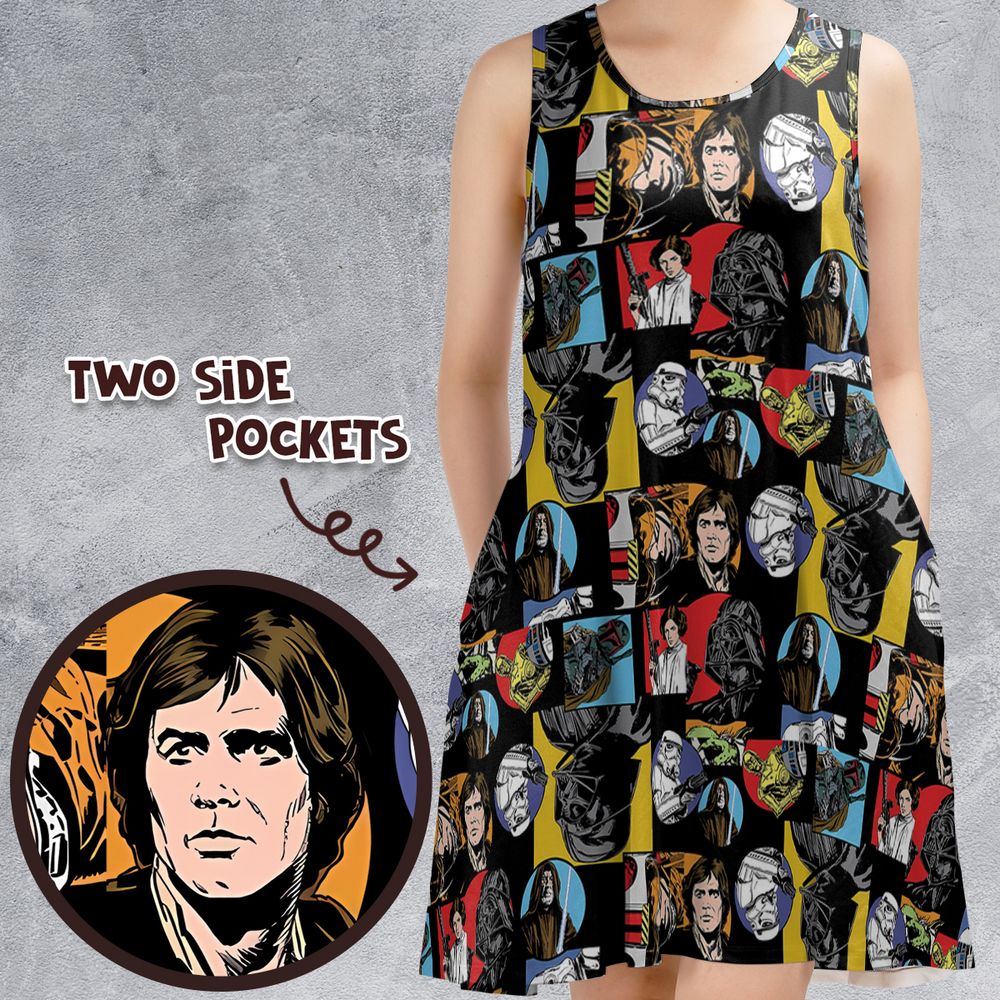 Sleeveless Dress - HL6FZUM7 -  - 1