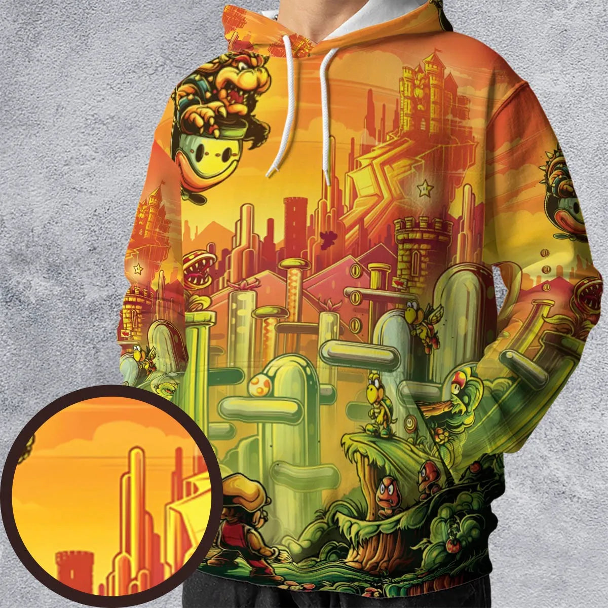All-over Print Hoodie - CW79M5LQ
