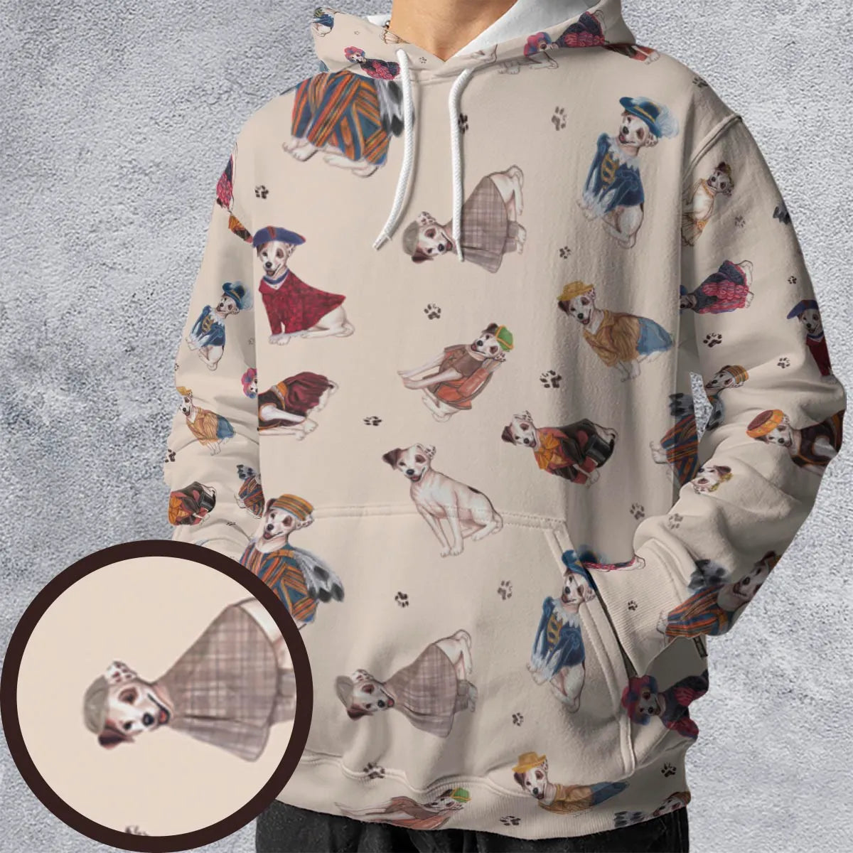 All-over Print Hoodie - S6X8N5AR