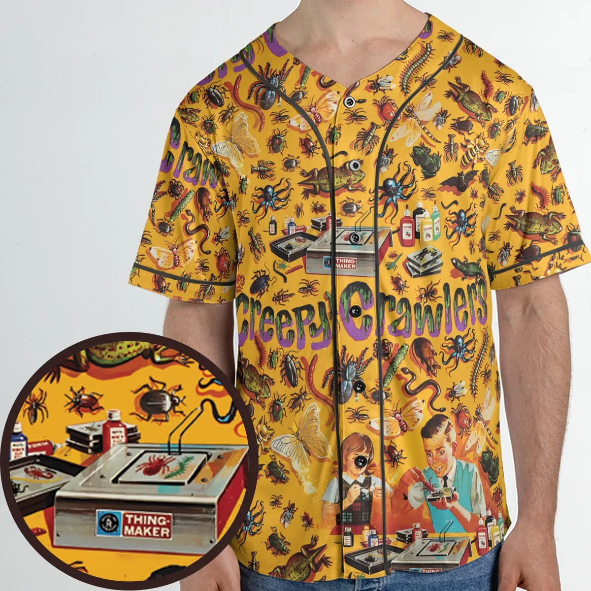 Unisex Baseball Jersey - DWTWHUPG