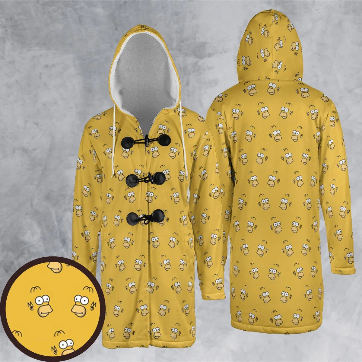 Hooded Cloak Coat - 4XKGVTN7