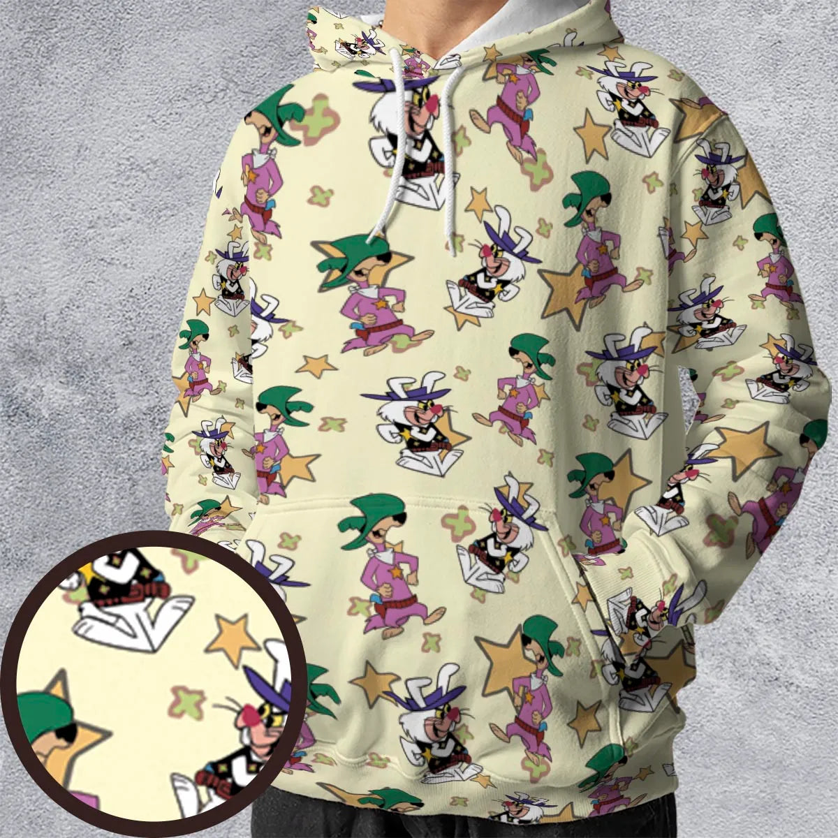 All-over Print Hoodie - YUDPF1FF