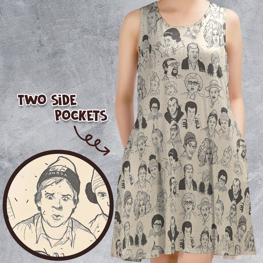 Sleeveless Dress - FY9877FS -  - 1