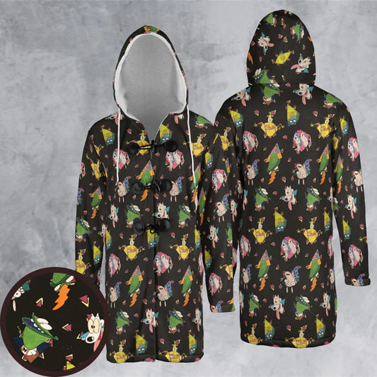 Hooded Cloak Coat - 3U7FRR4K