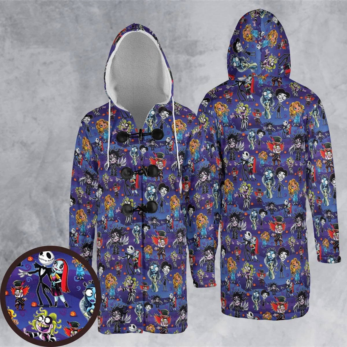 Hooded Cloak Coat - VXR4A9QY