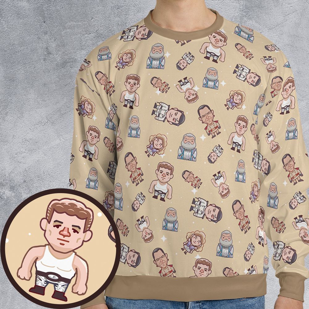 All-over Print Sweatshirt - TM4H3LRR -  - 1
