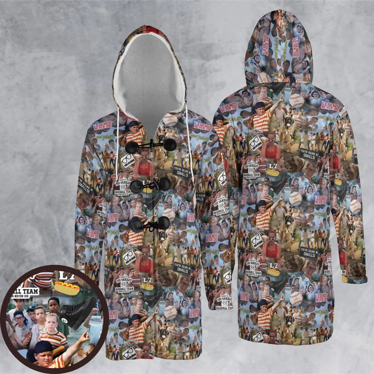Hooded Cloak Coat - NJ4XSJFV