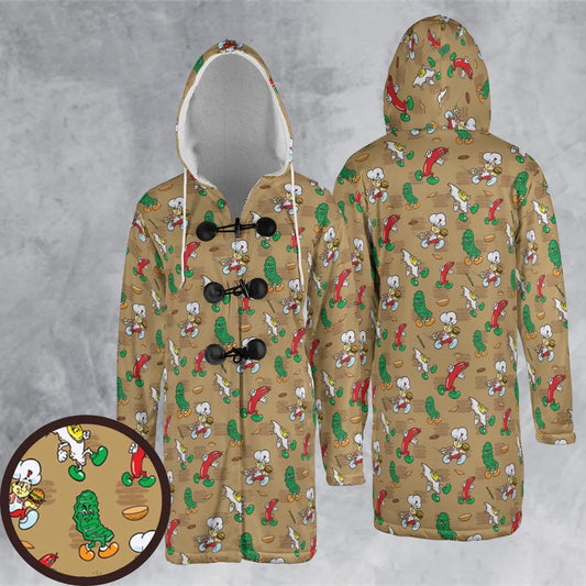 Hooded Cloak Coat - CKGRM8M5