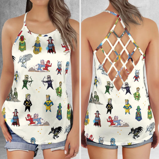 Criss Cross Tank Top - U1589VTX