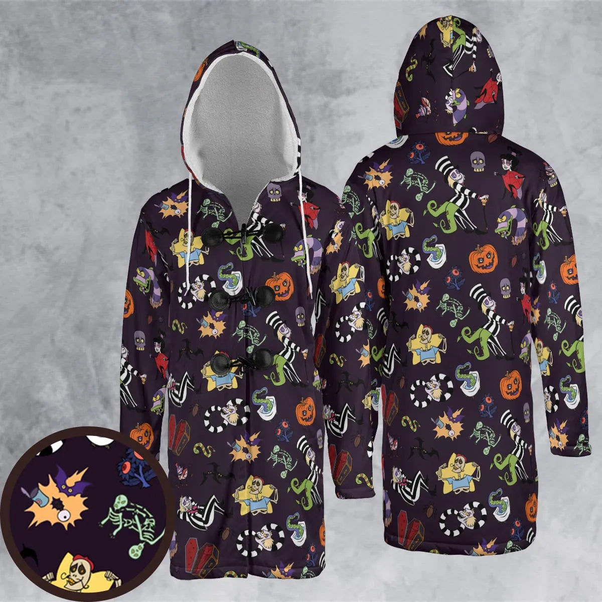 Hooded Cloak Coat - ZZMD1519