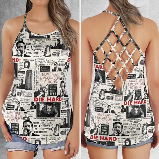 Criss Cross Tank Top - TK9QWT8W -  - 1