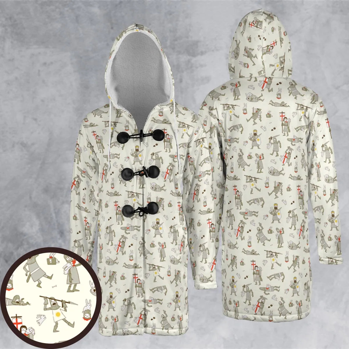 Hooded Cloak Coat - EY812NKB