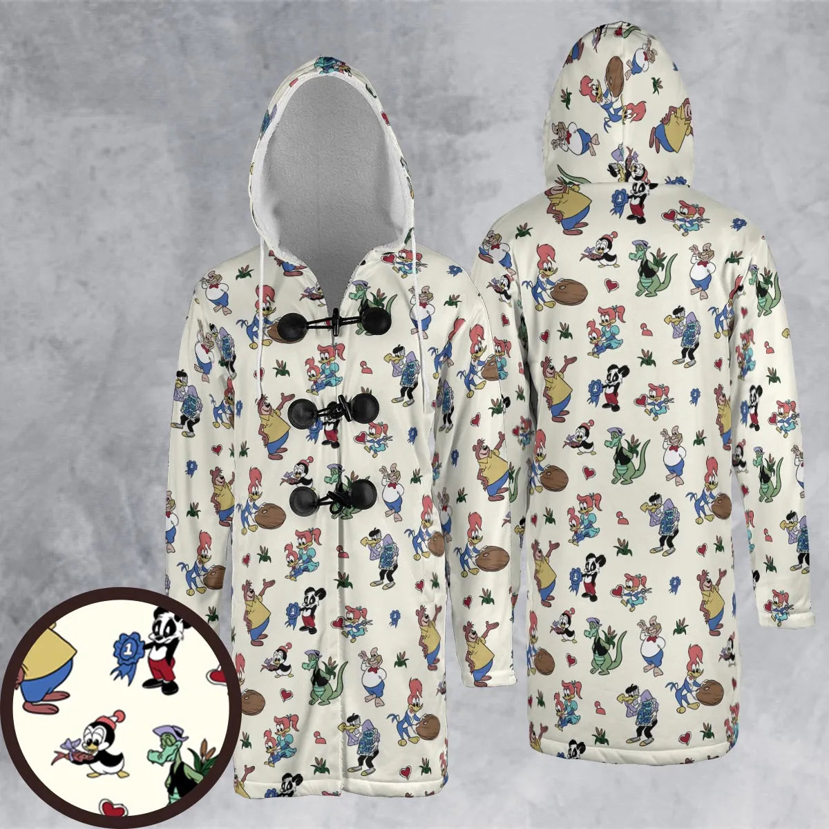 Hooded Cloak Coat - SG8XJSUP