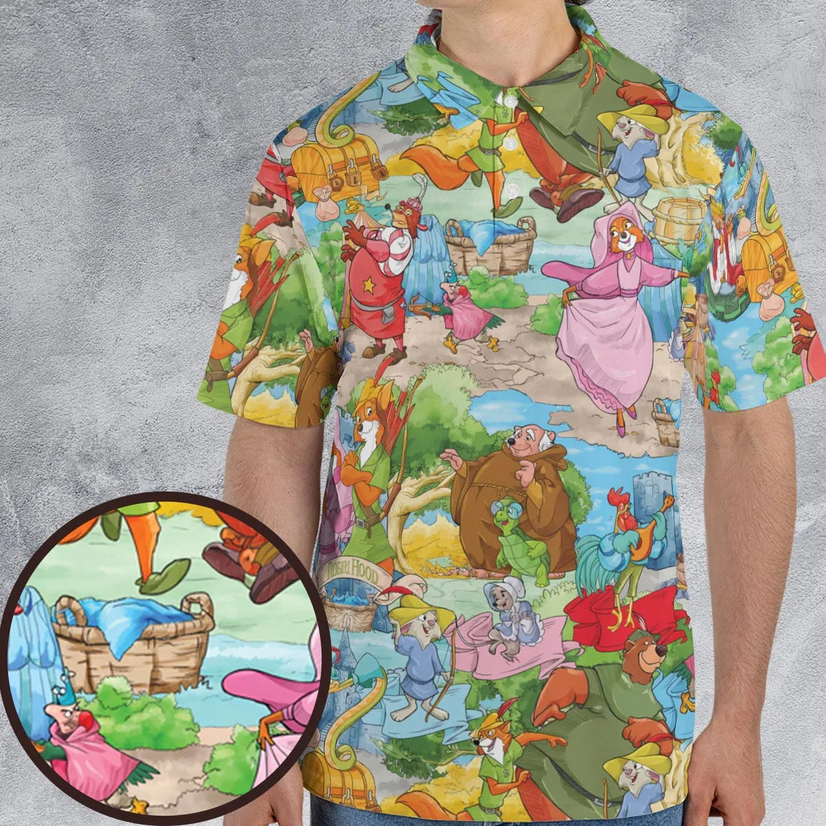AOP Men/Women Polo Shirt - PJAJ1SFK