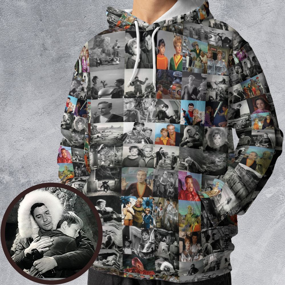 All-over Print Hoodie - QPB77GZC -  - 1
