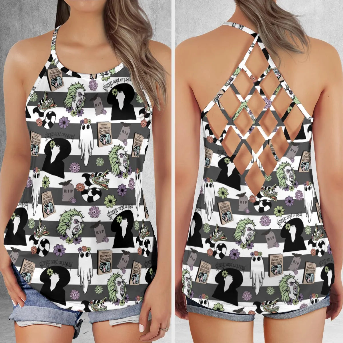 Criss Cross Tank Top - G4J32GYL