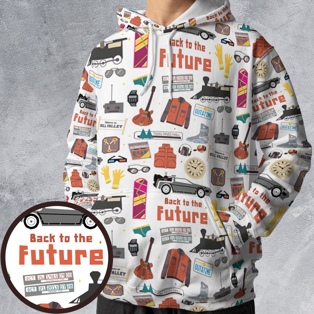 All-over Print Hoodie - V14WESRS -  - 1