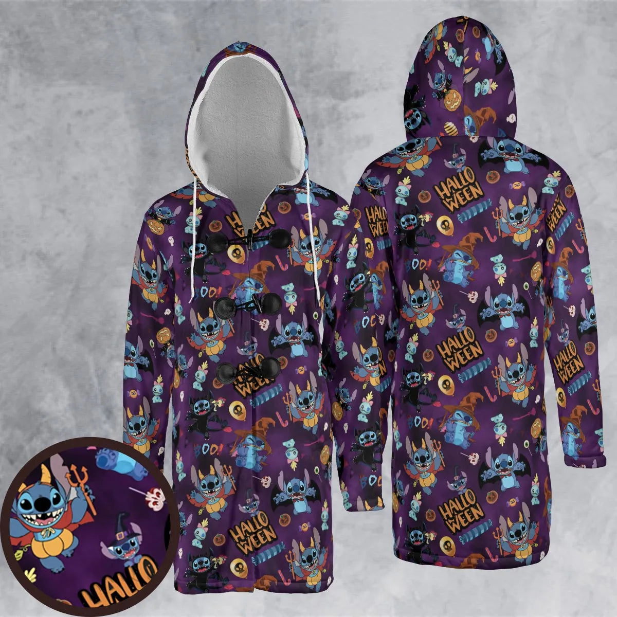 Hooded Cloak Coat - 2Q8MV7U5