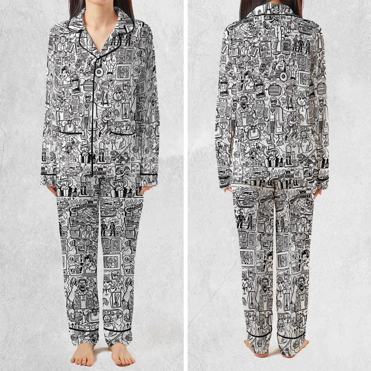 Pajamas Set - E4XB3LTK