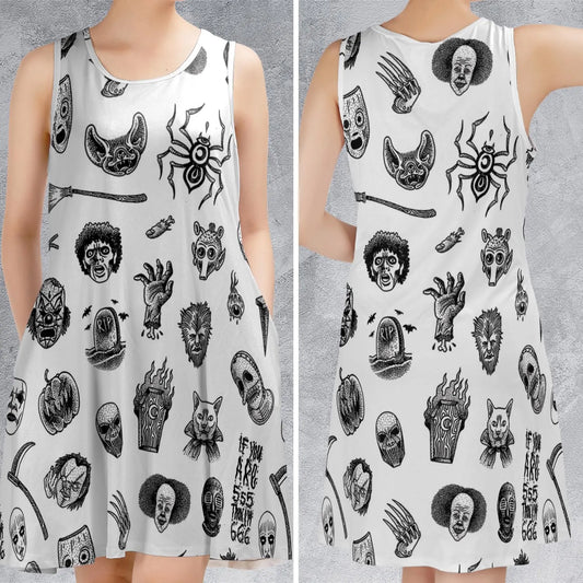 Sleeveless Dress - B7JT1TLH