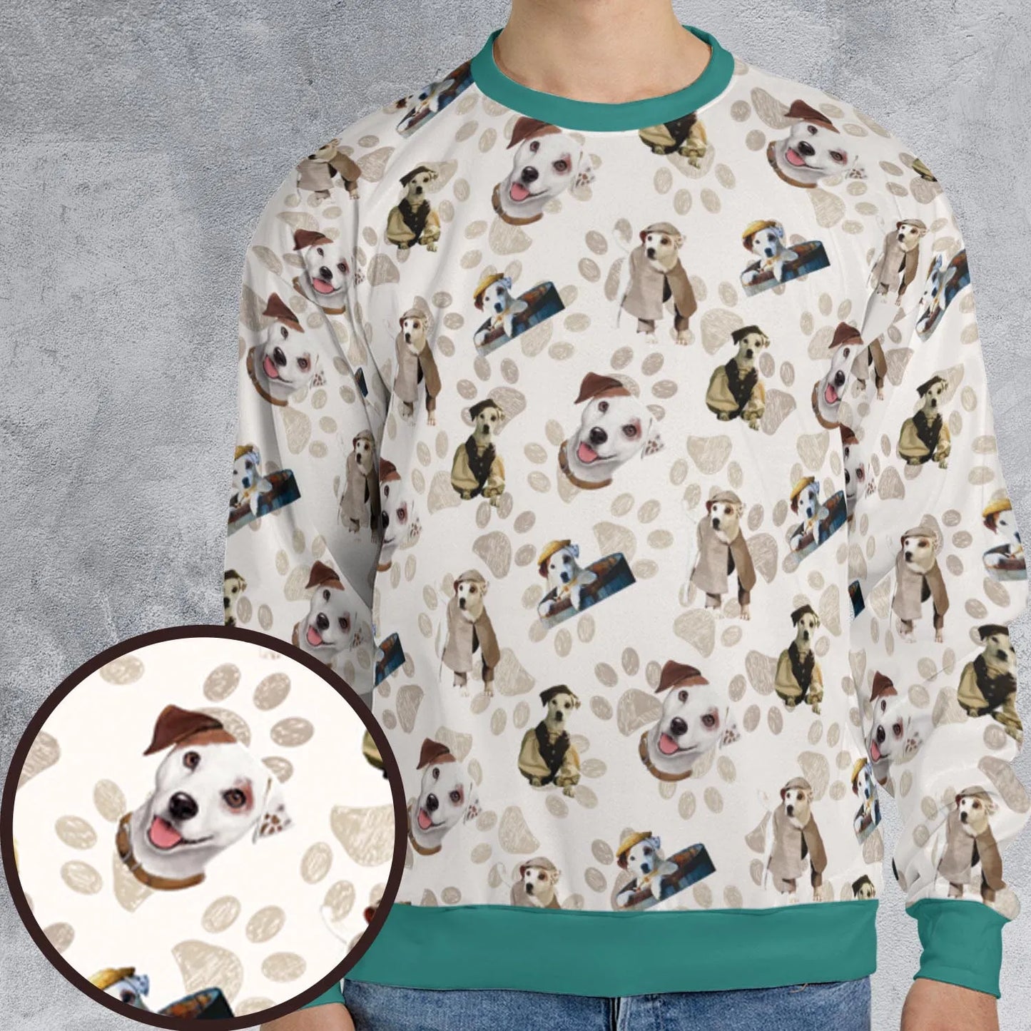All-over Print Sweatshirt - JCXTNV1W