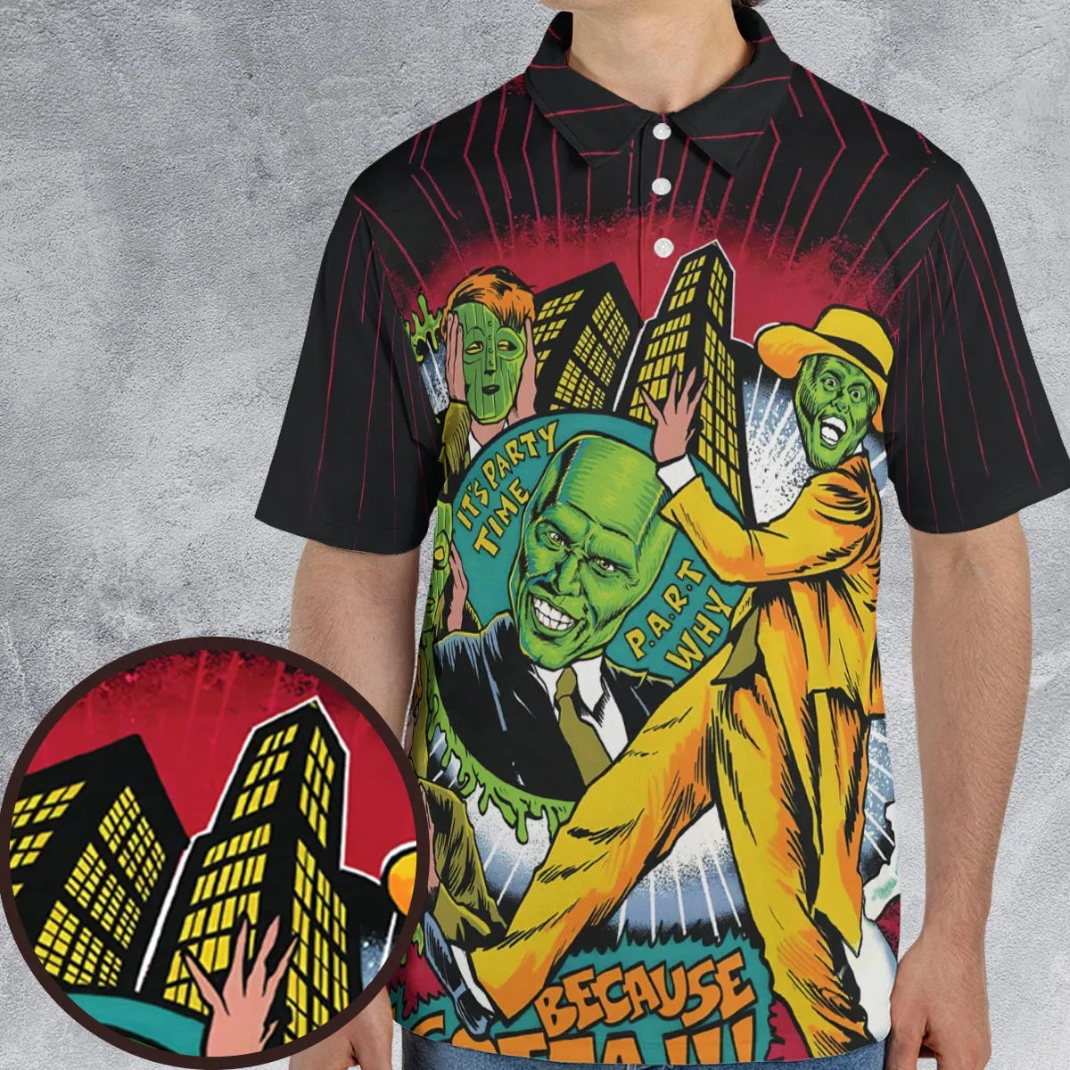 AOP Men/Women Polo Shirt - HLL2TP2C