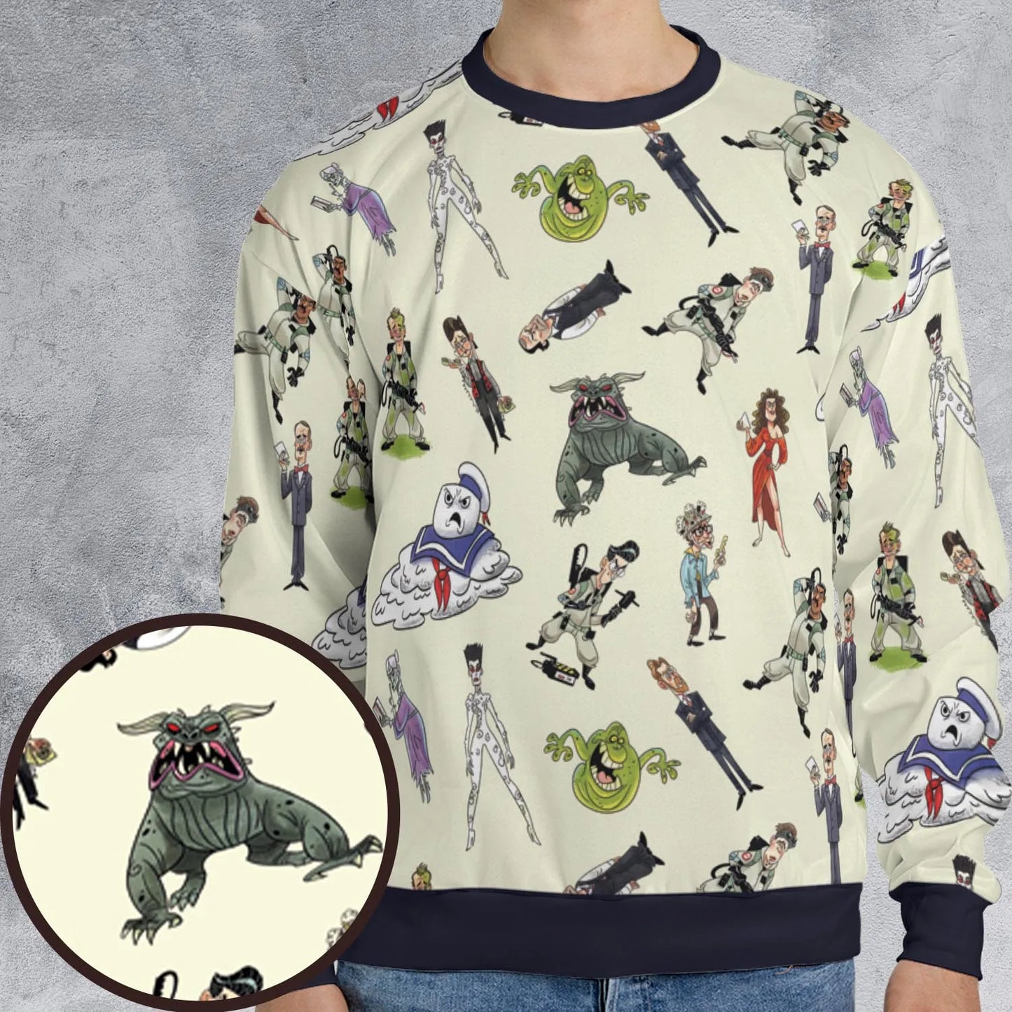 All-over Print Sweatshirt - D92WUBCD