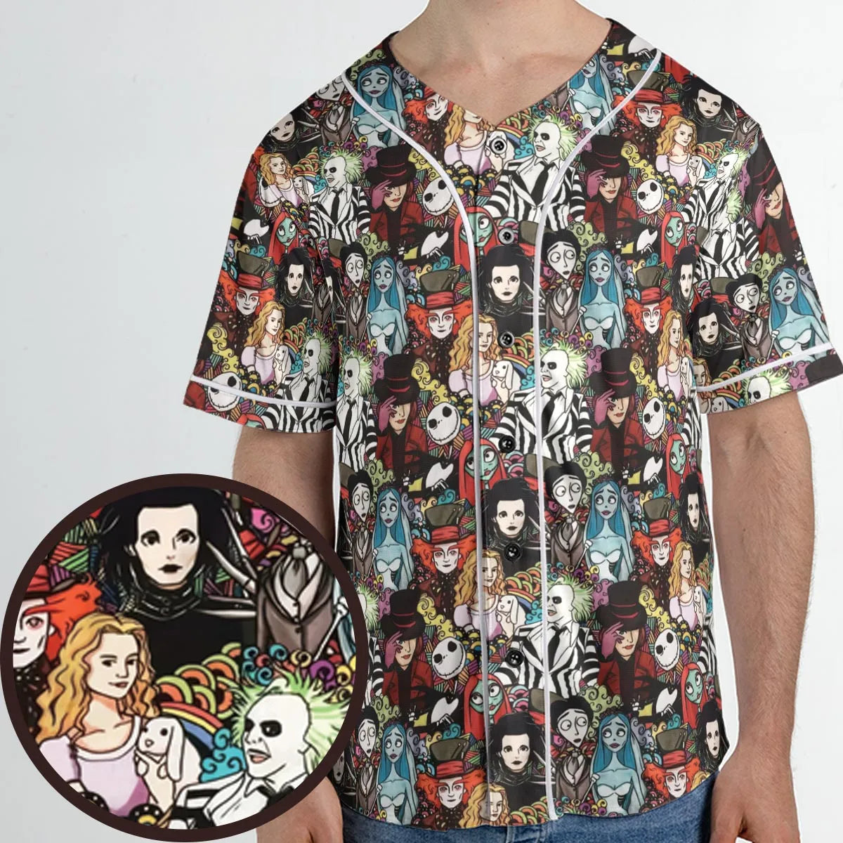 Unisex Baseball Jersey - JU87466C