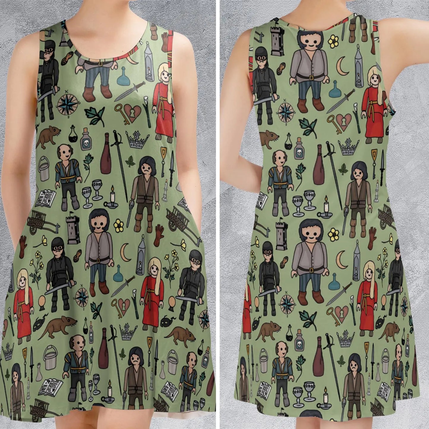 Sleeveless Dress - KSZMMM6U
