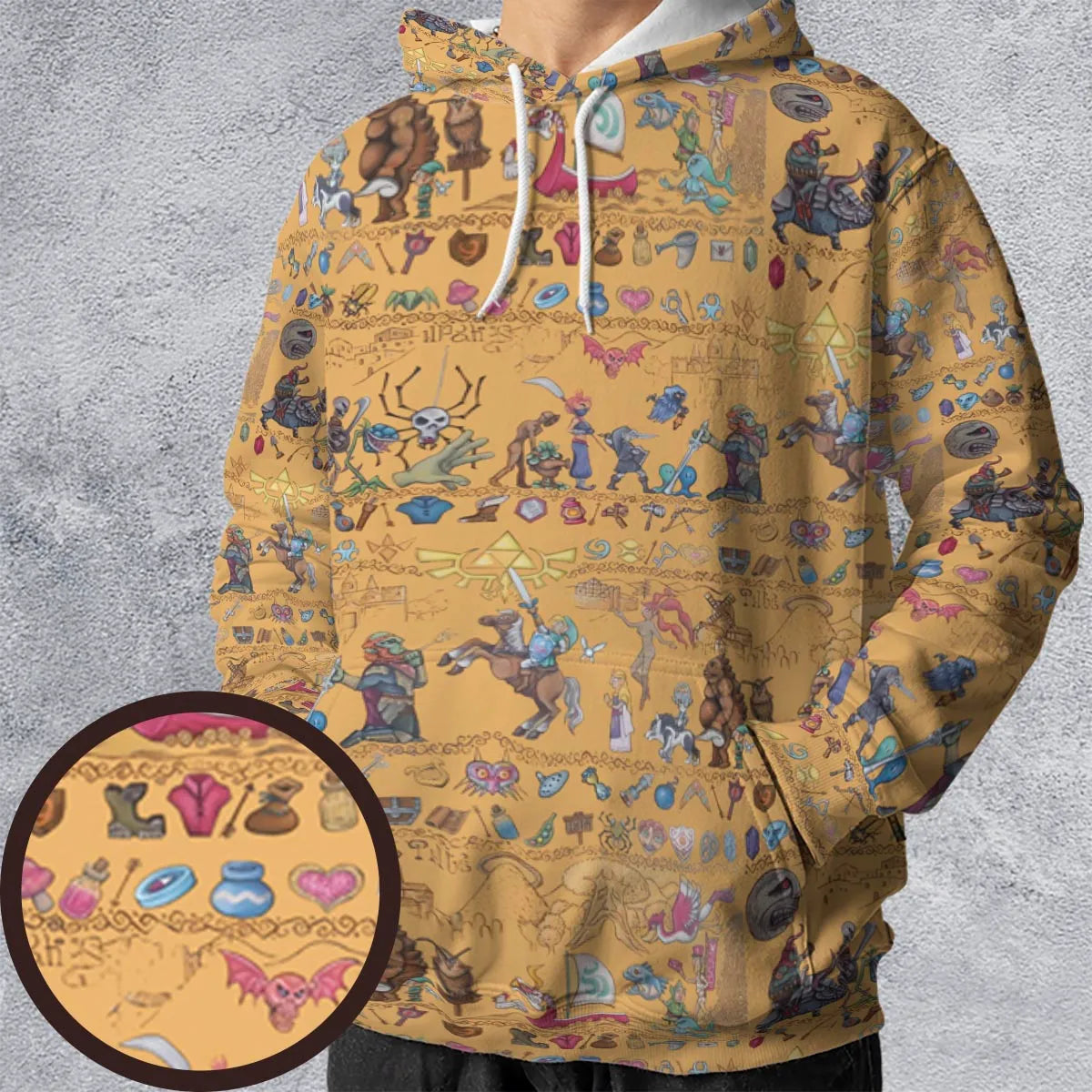 All-over Print Hoodie - EUUC6N2U
