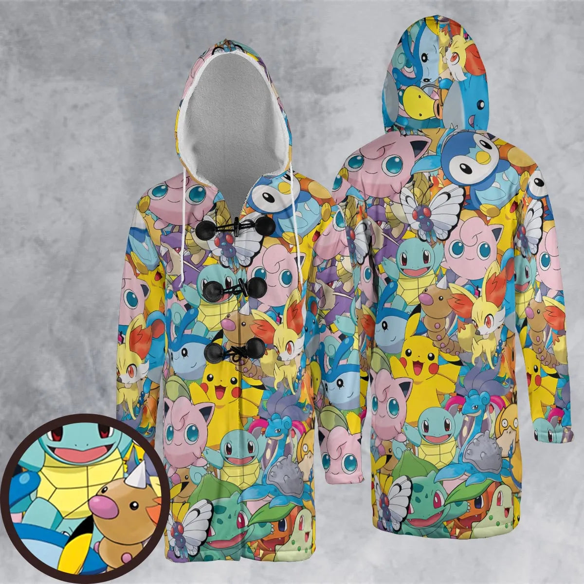 Hooded Cloak Coat - P8JFY9DM