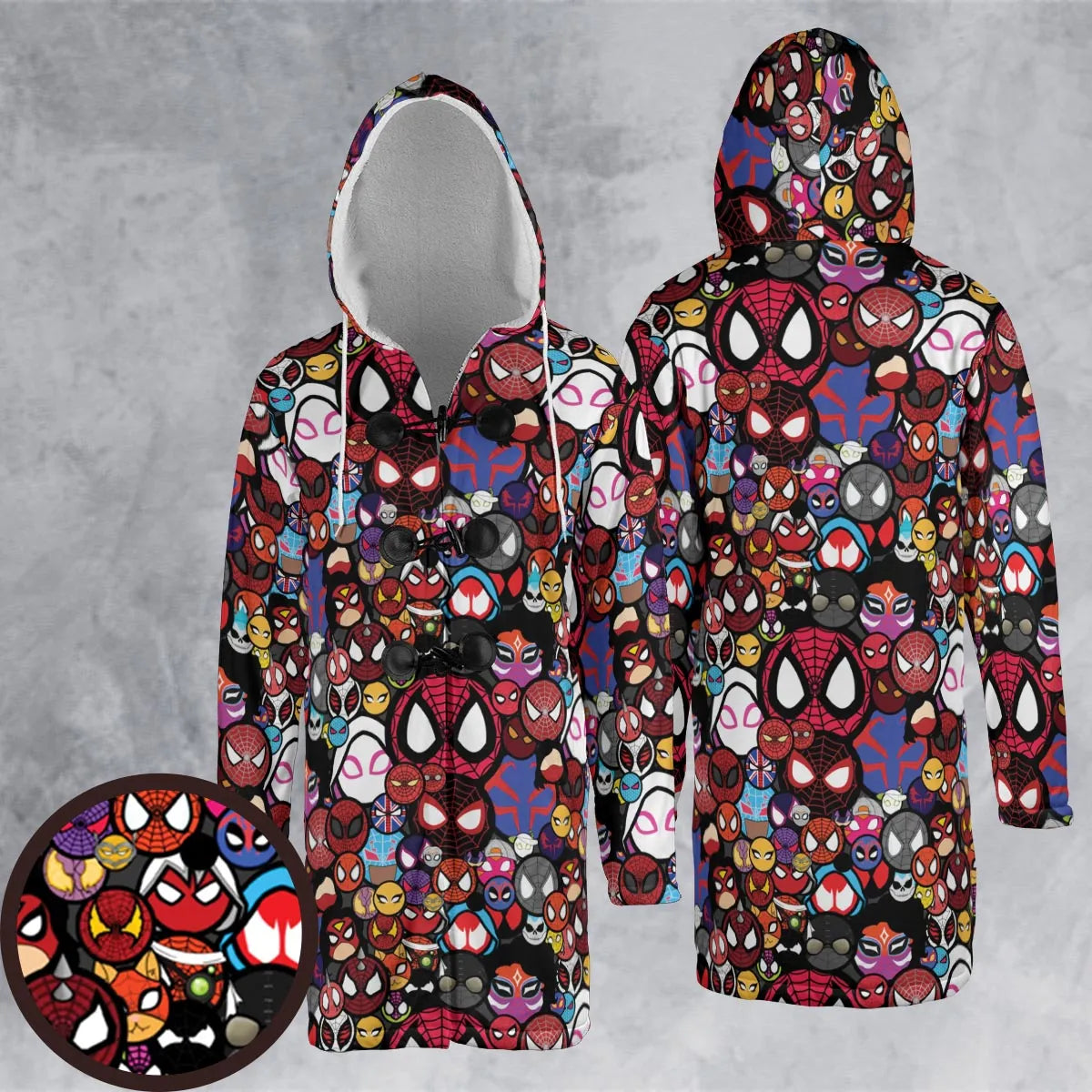 Hooded Cloak Coat - 1FXW5VTY