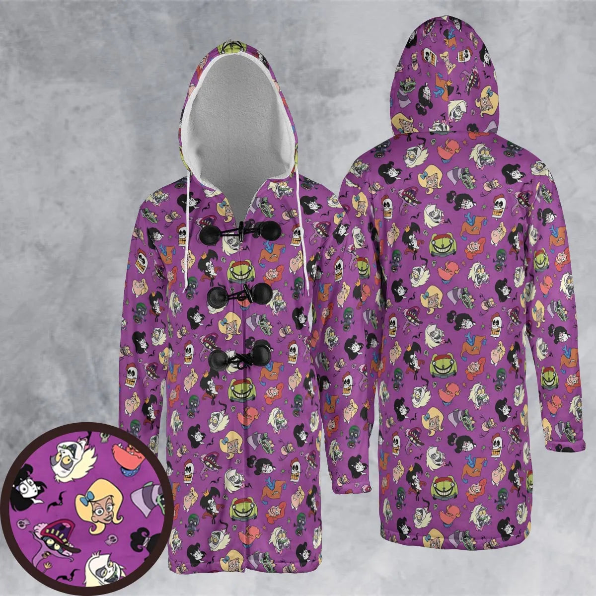 Hooded Cloak Coat - J6PTZD9F