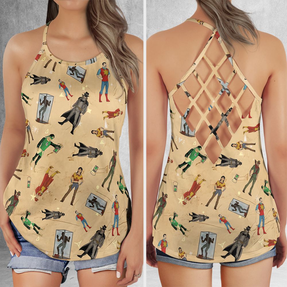 Criss Cross Tank Top - 595BV9YA -  - 1