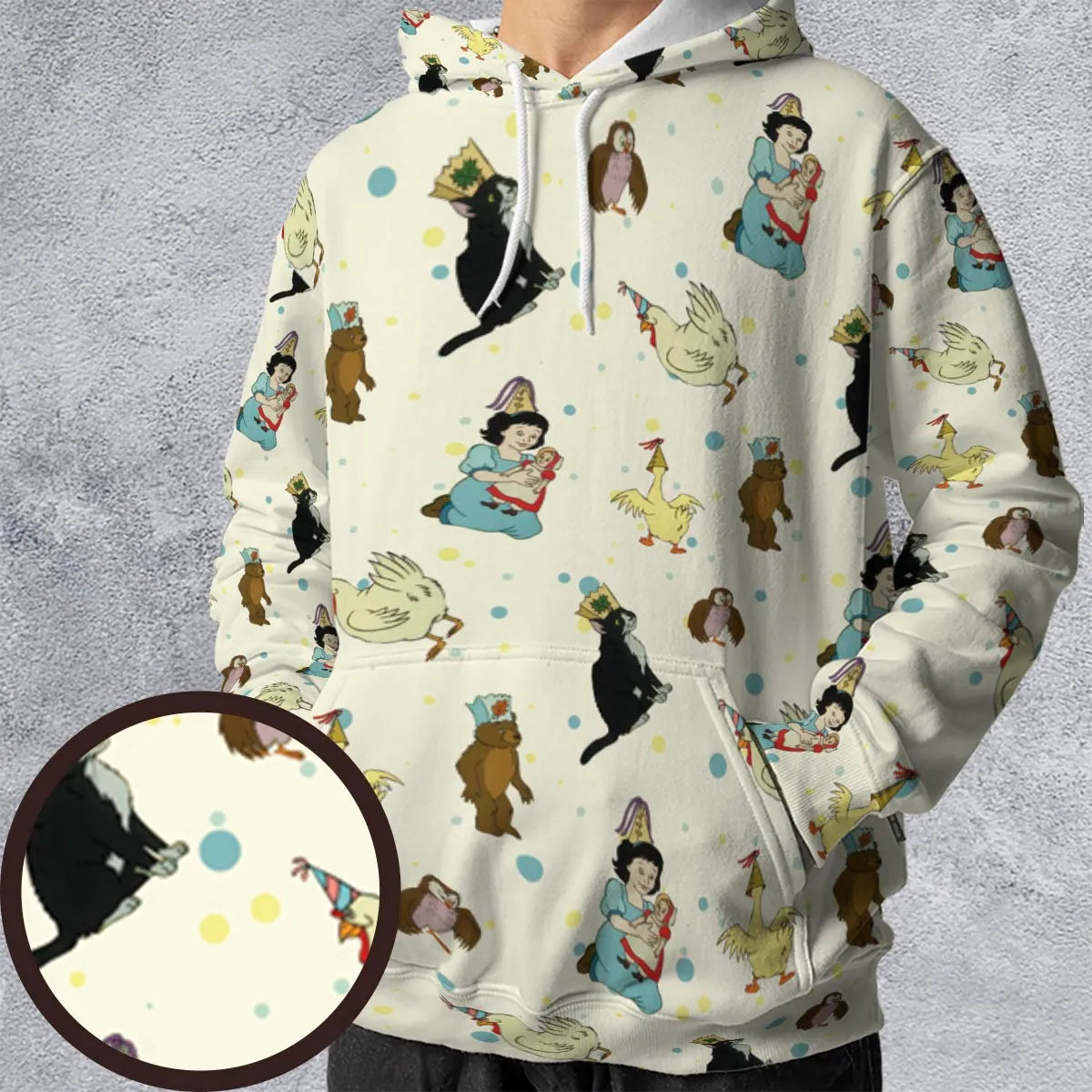 All-over Print Hoodie - 57ZS5Q4G