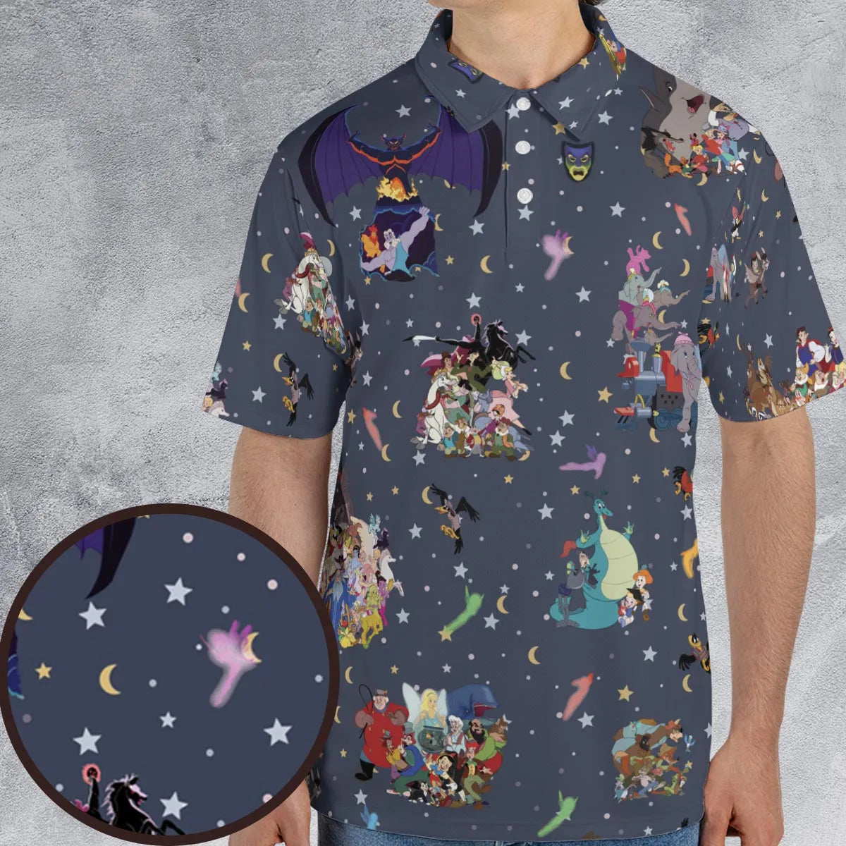 AOP Men/Women Polo Shirt - TFTNRB1W