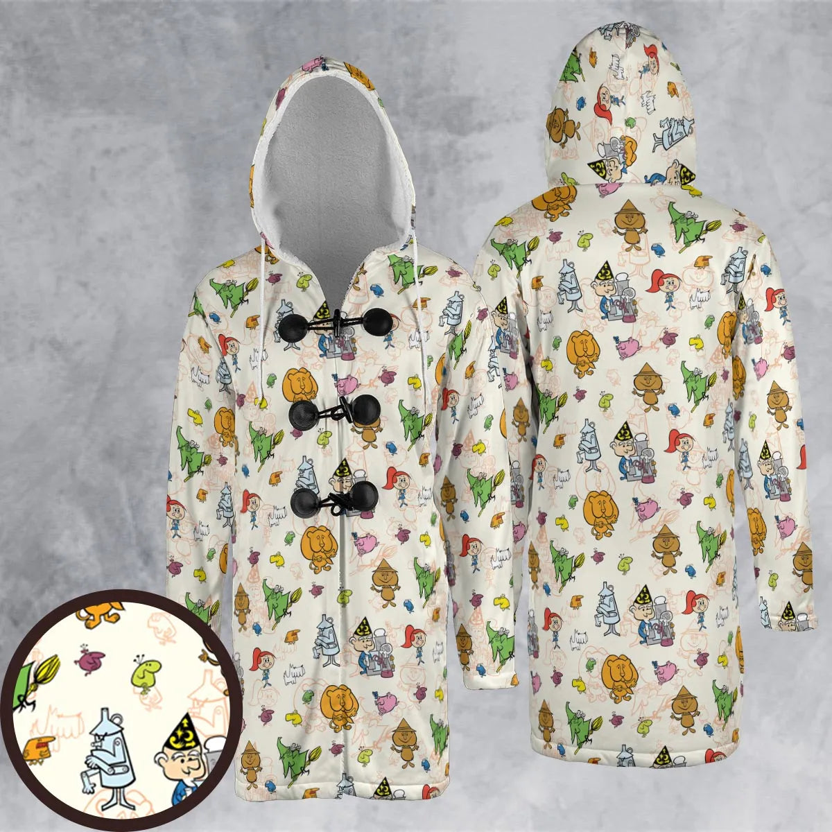 Hooded Cloak Coat - 82YP4NHF