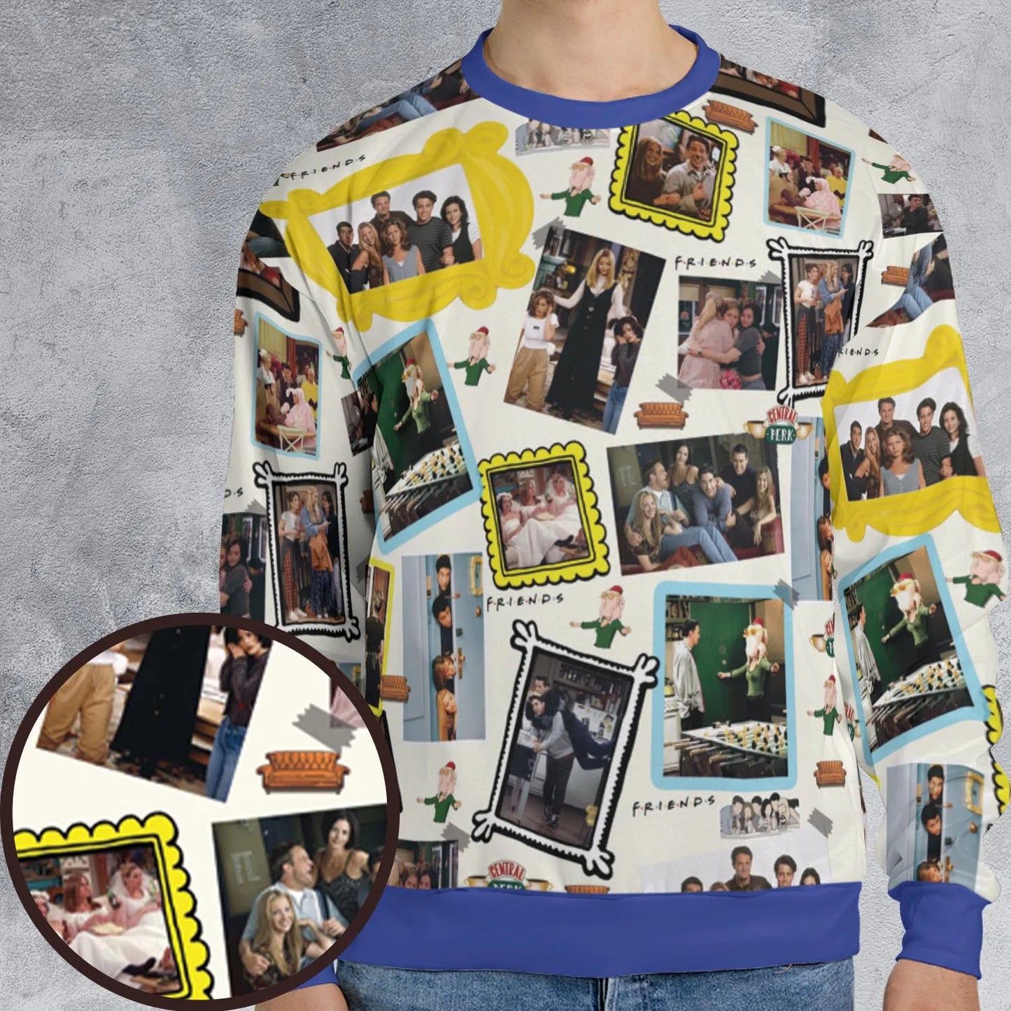 All-over Print Sweatshirt - WVQMS5YV