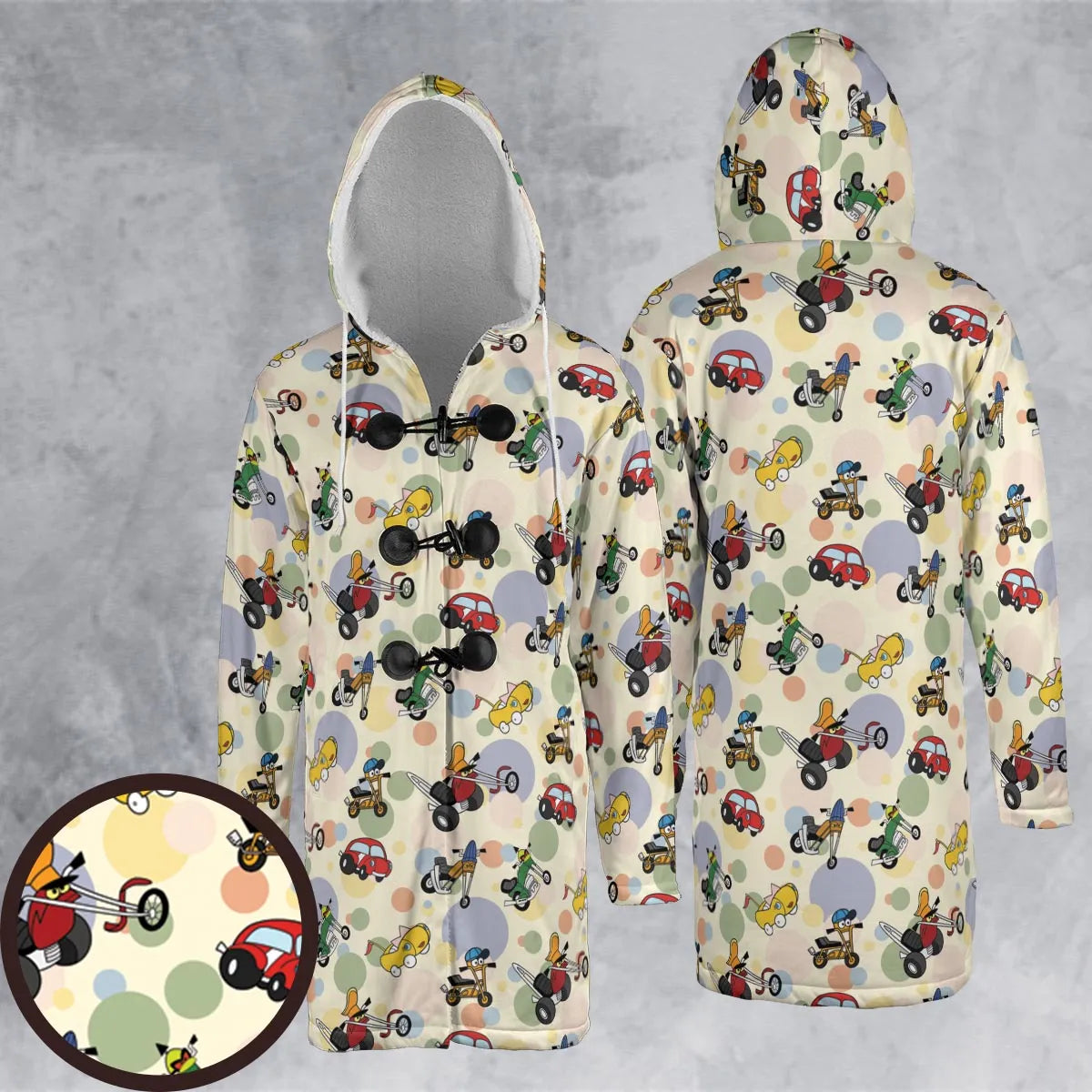 Hooded Cloak Coat - EA72NTFA