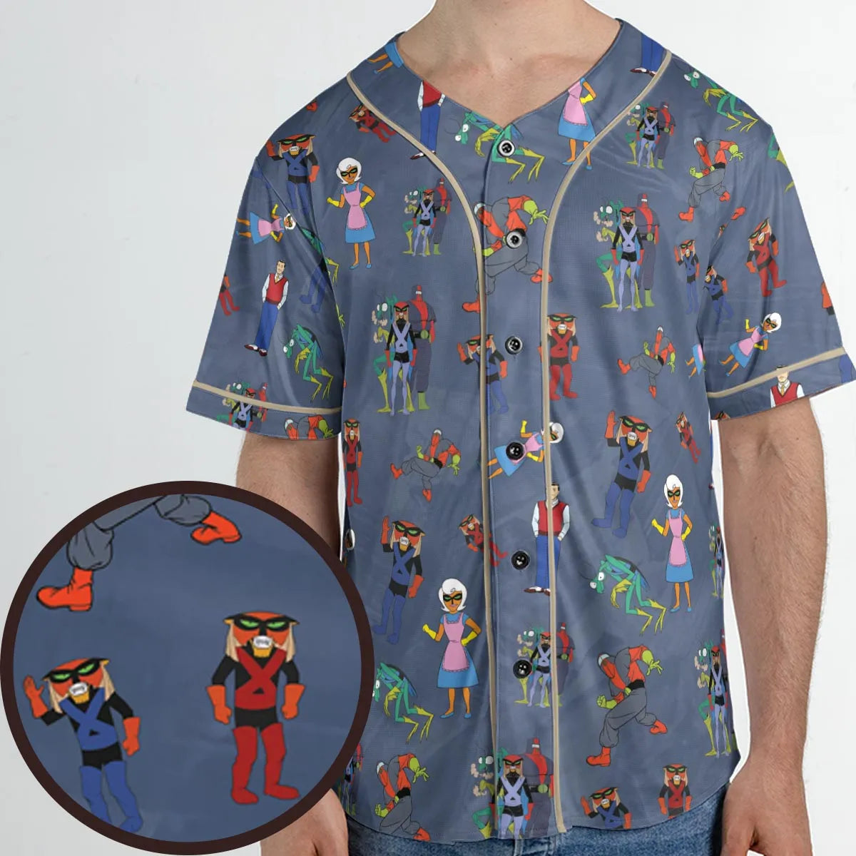 Unisex Baseball Jersey - UAU4HBQW