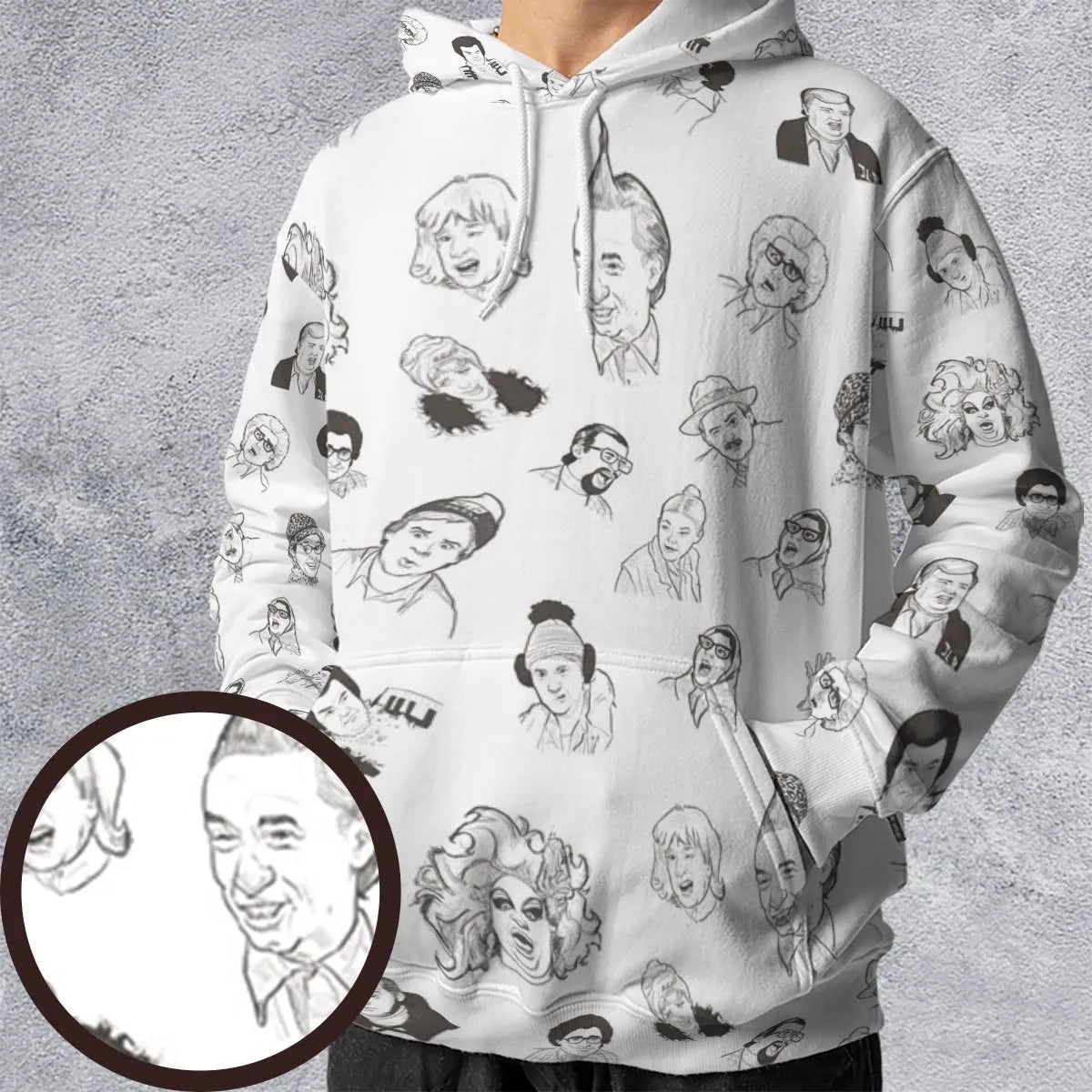 All-over Print Hoodie - 6968ZL4L