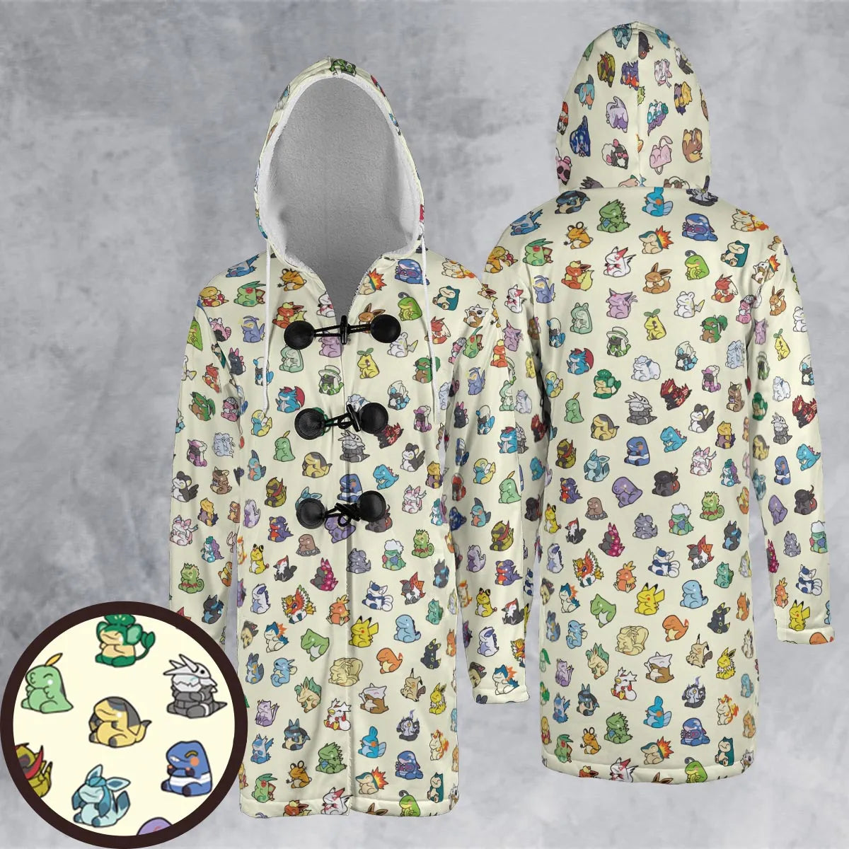 Hooded Cloak Coat - G8RHAC1Y