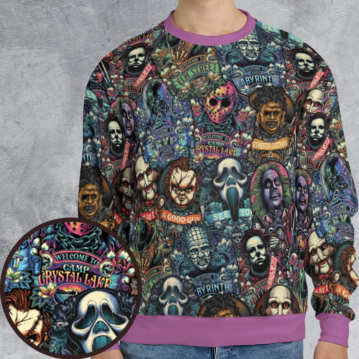 All-over Print Sweatshirt - SR9RPKK7