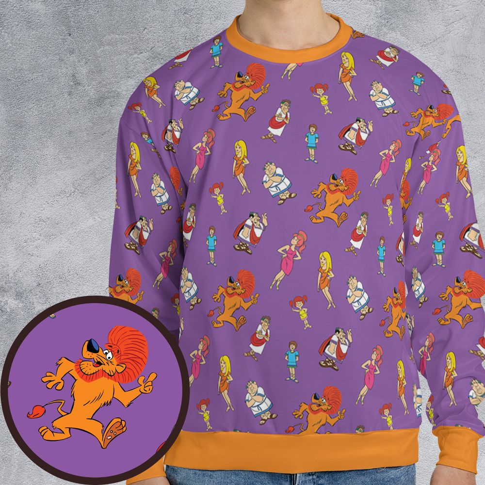 All-over Print Sweatshirt - SH8RFA1R -  - 1