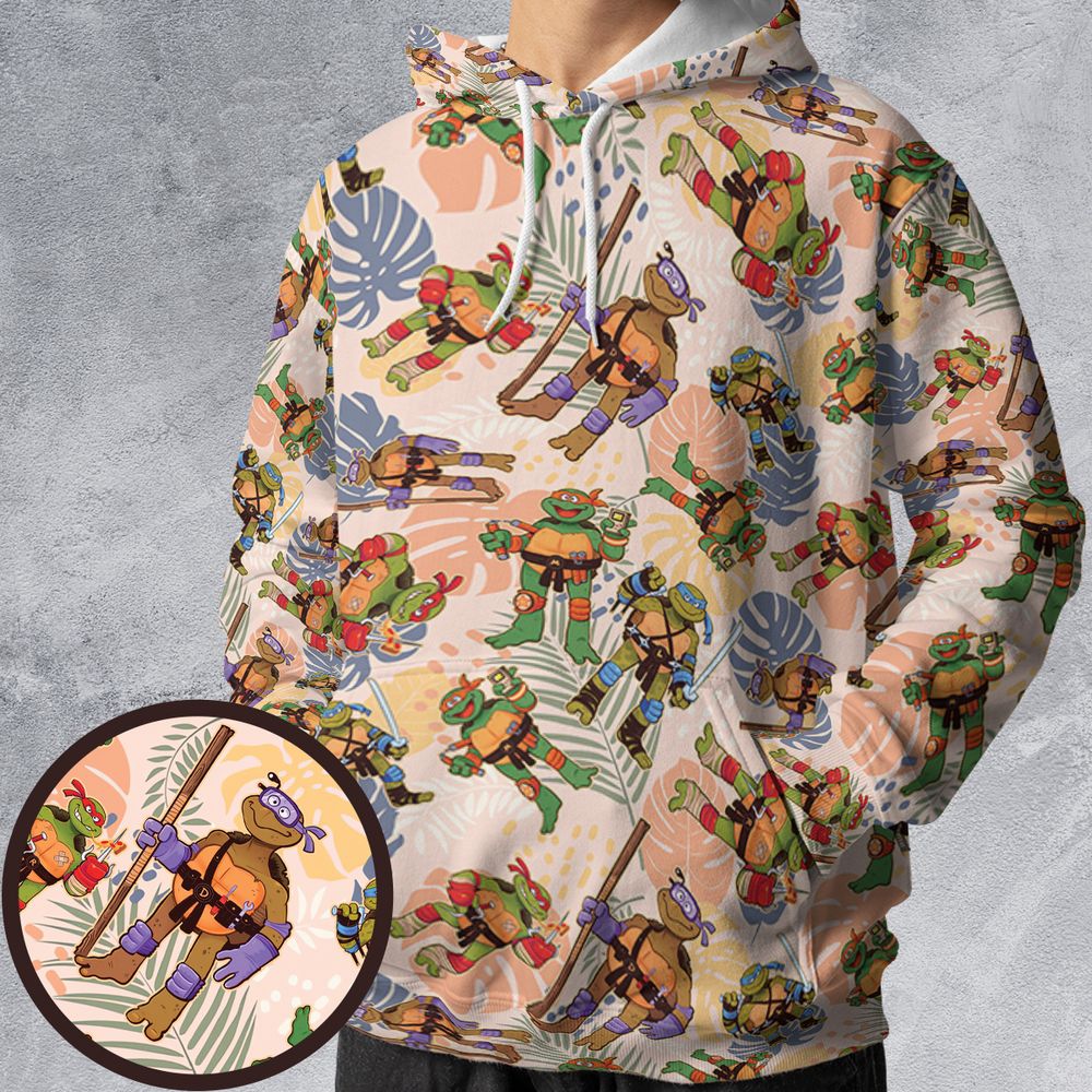 All-over Print Hoodie - 8HQEJZN7 -  - 1