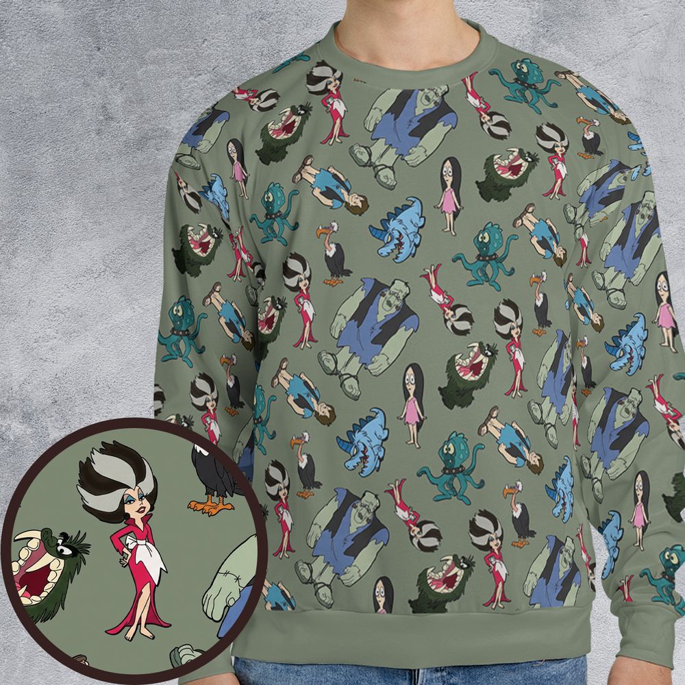 All-over Print Sweatshirt - RXQP71FQ -  - 1