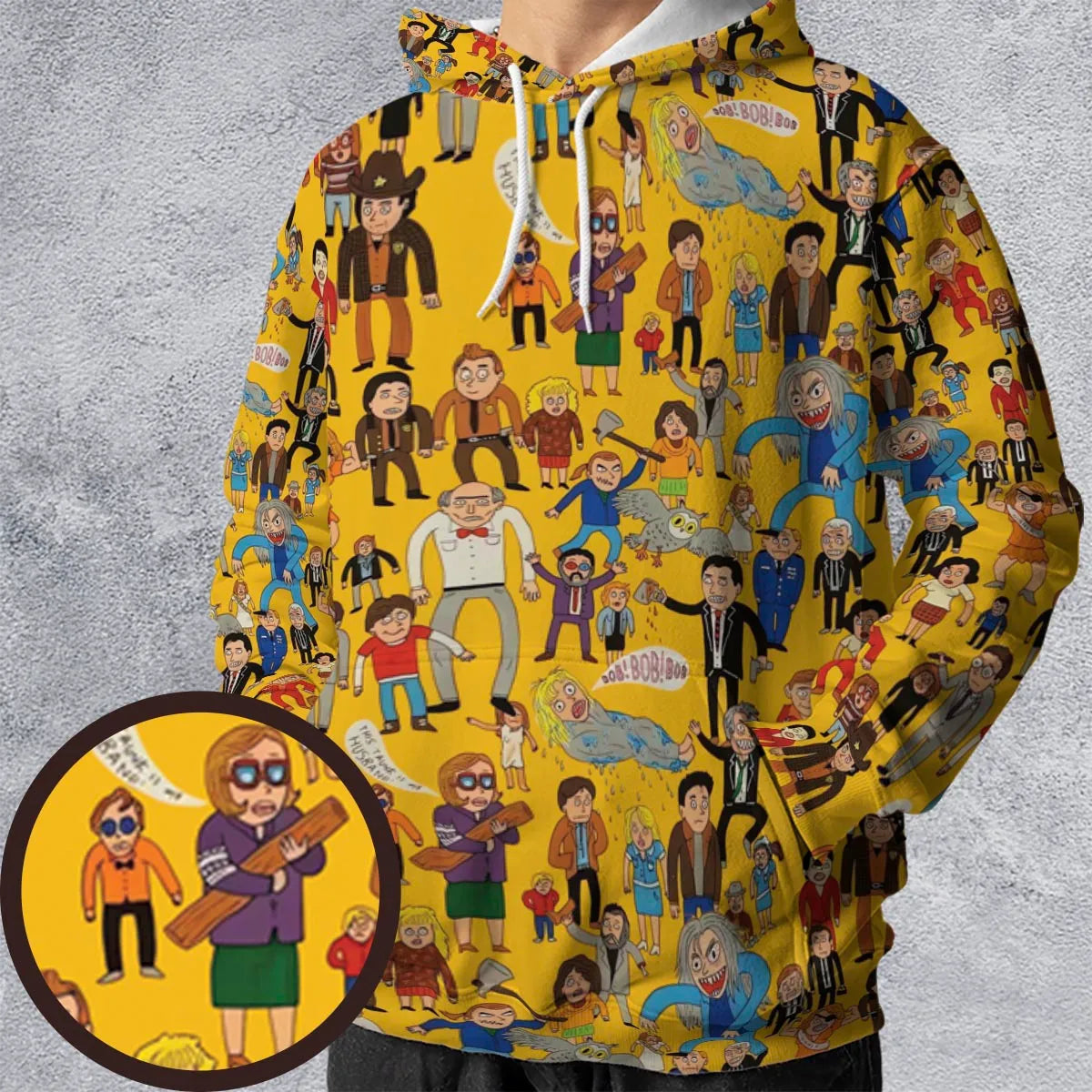 All-over Print Hoodie - 2KTTAEML